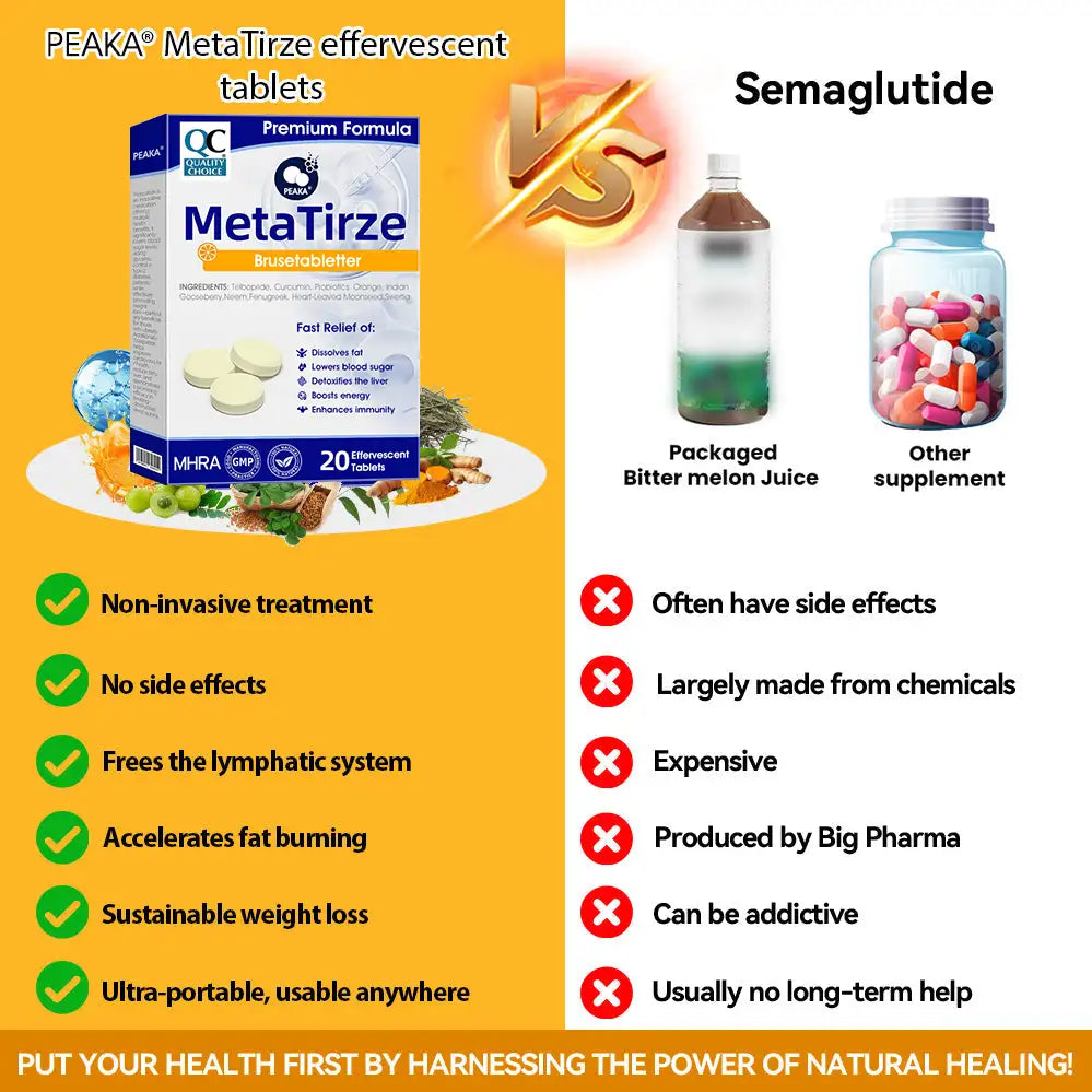 MHRA | 𝙊𝙛𝙛𝙞𝙘𝙞𝙖𝙡 𝙐𝙆 𝙎𝙩𝙤𝙧𝙚🇬🇧𝙋𝙀𝘼𝙆𝘼® 𝐌𝐞𝐭𝐚 𝐓𝐢𝐫𝐳𝐞 𝐞𝐟𝐟𝐞𝐫𝐯𝐞𝐬𝐜𝐞𝐧𝐭 𝐭𝐚𝐛𝐥𝐞𝐭𝐬🌿(𝐉𝐮𝐬𝐭 𝐨𝐧𝐜𝐞 𝐚 𝐝𝐚𝐲, 𝐯𝐢𝐬𝐢𝐛𝐥𝐞 𝐜𝐡𝐚𝐧𝐠𝐞𝐬 𝐢𝐧 𝟕 𝐝𝐚𝐲𝐬） ✅ 𝐅𝐨𝐫 𝐨𝐛𝐞𝐬𝐢𝐭𝐲, 𝐜𝐚𝐫𝐝𝐢𝐨𝐯𝐚𝐬𝐜𝐮𝐥𝐚𝐫 𝐡𝐞𝐚𝐥𝐭𝐡, 𝐝𝐢𝐚𝐛𝐞𝐭𝐞𝐬, 𝐬𝐥𝐞𝐞𝐩 𝐚𝐩𝐧𝐞𝐚, 𝐆𝐮𝐭 𝐇𝐞𝐚𝐥𝐭𝐡, 𝐣𝐨𝐢𝐧𝐭 𝐢𝐬𝐬𝐮𝐞𝐬, 𝐚𝐧𝐝 𝐦𝐨𝐫𝐞