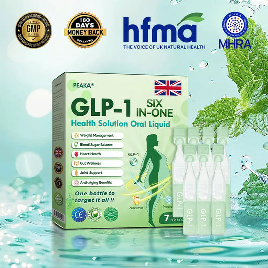 Last Chance 80% Off! 🇬🇧 ！🌿 ！PEAKA® GLP-1 Oral Solution — your all-in-one daily boost for weight ⚖️. heart ❤️. joints 🦵. sleep 😴. and more ✨